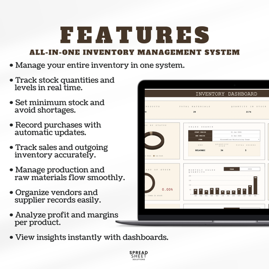 Inventory Spreadsheet