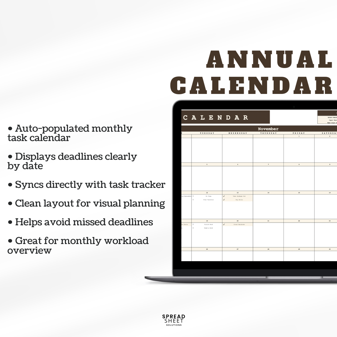 To Do List Spreadsheet