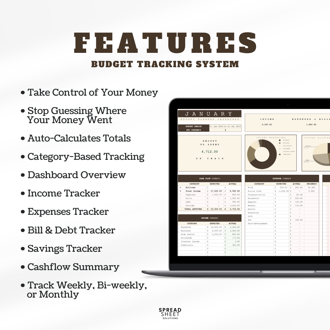 Simple Budget Spreadsheet