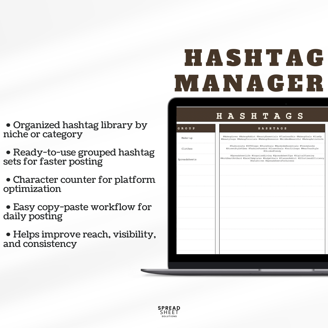 Content Planner Spreadsheet