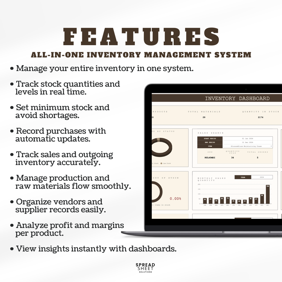 Inventory Spreadsheet